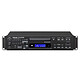 Tascam CD-200SB Platine CD/CD-R/CD-RW - USB/SD - MP3/WMA/AAC/WAV - Sortie casque - 2 sorties audio numériques - XLR/RCA - Format rack 2U