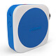 POLAROID P1 Music Player - Blue/White Mono wireless speaker - Bluetooth 5.1 - 10hrs battery life - USB-C - Waterproof IPX5