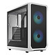 Fractal Design Focus 2 RGB TG (White) White Mini Tower case with tempered glass window and RGB backlight