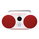 POLAROID P3 Music Player - Red/White Mono wireless speaker - Bluetooth 5.0 - 15h battery life - USB-C