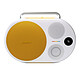 POLAROID P4 Music Player - Yellow/White Mono wireless speaker - Bluetooth 5.0 - 15h battery life - USB-C