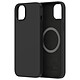QDOS Pure Touch Case with Midnight Snap for iPhone 14 Plus Protection Silicone Case with Snap Magnet for Apple iPhone 14 Plus