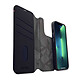 Avis DECODED Etui folio détachable en cuir pour iPhone 14 Pro Bleu marine