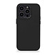 DECODED Coque en cuir pour iPhone 14 Pro Noir Coque en cuir pour iPhone 14 Pro (MagSafe)