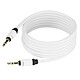 Real Cable JACK-1 Câble audio stéréo de haute qualité Jack 3.5 mm Mâle / Jack 3.5 mm Mâle (1.50m)