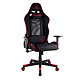 The G-Lab K-Seat Oxygen S (Rouge) Siège en tissu pour gamer - accoudoirs 3D - dossier réglable à 150° - poids maximal 120 kg