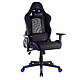 The G-Lab K-Seat Oxygen S (Bleu) Siège en tissu pour gamer - accoudoirs 3D - dossier réglable à 150° - poids maximal 120 kg
