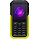 TCL 3189 Jaune Téléphone 4G Dual SIM IP 68 - UMS 9117 1.0 GHz - RAM 64 Mo - Ecran 2.4" - 128 Mo - Bluetooth 5.1 - 2200 mAh
