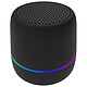 Akashi Enceinte Eco Bluetooth 5W (Noir) Enceinte Bluetooth 5W avec rétroéclairage multicolore