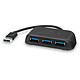 Speedlink Snappy Evo 3.0 USB-A - Black USB-A 3.0 hub with 3 USB-A ports + 1 USB-C port