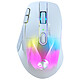 ROCCAT Kone XP Air (White) Wireless gaming mouse - right-handed - Bluetooth/RF 2.4 GHz - 19000 dpi optical sensor - 10 programmable buttons - RGB backlight - fast charging station