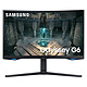 Samsung 27" LED - Odyssey G6 S27BG650EU Ecran gaming 2K - 1 ms (gris à gris) - 16/9 - Dalle VA incurvée - HDR600 - 240 Hz - FreeSync Premium Pro - DP/HDMI 2.1 - Wi-Fi/Bluetooth - Pivot - RGB - Noir