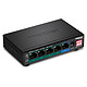 TRENDnet TPE-TG51g 5-port 10/100/1000 Mbps Ethernet switch with 4 PoE+ ports