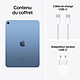 Apple iPad (2022) 64 Go Wi-Fi + Cellular Bleu pas cher