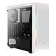 Aerocool Rift TG (white) Medium tower case with tempered glass window and front RGB backlight