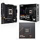 PC Upgrade Bundle AMD Ryzen 7 7700X ASUS TUF GAMING B650M-PLUS Motherboard Socket AM5 AMD B650 + CPU AMD Ryzen 7 7700X (4.5 GHz / 5.4 GHz)