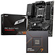 Kit Upgrade PC AMD Ryzen 7 7700X MSI PRO B650-P WIFI Carte mère Socket AM5 AMD B650 + CPU AMD Ryzen 7 7700X (4.5 GHz / 5.4 GHz)