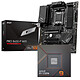 Kit di aggiornamento PC AMD Ryzen 9 7900X MSI PRO B650-P WIFI Scheda madre Socket AM5 AMD B650 + CPU AMD Ryzen 9 7900X (4,7 GHz / 5,6 GHz)
