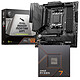 Kit di aggiornamento PC AMD Ryzen 7 7700X MSI MAG B650M MORTAR WIFI Scheda madre Socket AM5 AMD B650 + CPU AMD Ryzen 7 7700X (4,5 GHz / 5,4 GHz)