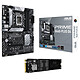 ASUS PRIME B660-PLUS D4 + Fox Spirit PM18 M.2 2280 PCIE NVME 240 GB  Carte mère ATX Socket 1700 Intel B660 Express + SSD M.2 PCIe NVMe 240 Go