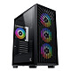 Xigmatek LUX G Mid tower case with tempered glass window, 4 RGB fans