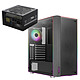 Aerocool Skribble + Fox Spirit GT-750P V2 80PLUS Platinum Mid Tower Case + 100% Modular Power Supply 750W 80PLUS Platinum