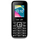 Logicom Le Posh 184 Black Phone 2G Dual SIM - RAM 32 MB - 1.77" 128 x 160 - 32 MB - Bluetooth 3.0 - 600 mAh