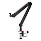 Joby Wavo Boom Arm Articulated microphone arm (for streaming, voice recording...) for desktop with drink holder and headset holder