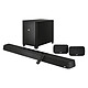 Polk MagniFi MAX AX SR 7.1.2 system - 11 speakers soundbar - Dolby Atmos / DTS:X - Wireless surround speakers and subwoofer - Wi-Fi/Bluetooth - AirPlay 2 - Spotify Connect - Chromecast - HDMI eARC