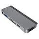 HyperDrive 6-in-1 USB Type-C Hyper Hub for iPad Pro/Air - Grey