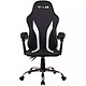 The G-Lab K-Seat Neon (White) Fabric gaming chair - 150° adjustable backrest - fixed armrests - maximum weight 120 kg