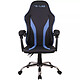 The G-Lab K-Seat Neon (Bleu) Siège en simili cuir pour gamer - dossier réglable à 150° - accoudoirs fixes - poids maximal 120 kg