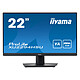 iiyama 21.5" LED - Prolite XU2294HSU-B2 1920 x 1080 pixels - 1 ms (MPRT) - 16/9 - VA - 75 Hz - FreeSync - HDMI/DisplayPort - Hub USB - Haut-parleurs - Noir