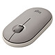 Logitech Pebble M350 (sabbia) Mouse senza fili - ambidestro - sensore ottico da 1000 dpi - 3 pulsanti