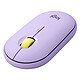 Logitech Pebble M350 (Lavender Lemonade) Wireless mouse - ambidextrous - 1000 dpi optical sensor - 3 buttons