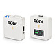 RODE Wireless GO Blanc Système de microphone sans fil compact pour APN/Caméscope