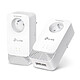 TP-LINK PG2405P KIT Pack of 2 powerline adapters G.hn 2400 with trunk socket, MiMo 2x2 + 2 Gigabit ports