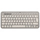 Logitech K380 Multi-Device Bluetooth Keyboard for Mac (Sable) Clavier sans fil Bluetooth - compatible macOS, iOS et iPadOS - AZERTY, Français