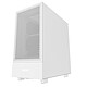 NZXT H5 Flow White Compact mid-tower case with tempered glass side window