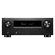 Denon AVR-X2800H DAB Black 7.2 Home Theater Receiver - 95W/channel - Dolby Atmos/DTS:X - DAB+ Tuner - 3 HDMI 2.1 8K inputs - 8K Upscaling - Dolby Vision/HDR10+ - Wi-Fi/Bluetooth - AirPlay 2 - Multiroom