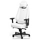 Noblechairs LEGEND (White Edition) High-tech vinyl gaming chair with 125° reclining backrest and 4D armrests (up to 150 kg)