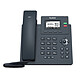 Yealink T31P Teléfono VoIP de 2 líneas, PoE, puertos Ethernet duales