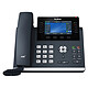 Yealink SIP T46U Teléfono SIP de 16 líneas, pantalla LCD en color de 4,3", PoE, dos puertos Gigabit Ethernet