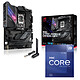 Kit Upgrade PC Core i9-12900KF ASUS ROG STRIX Z690-E GAMING WIFI Carte mère Socket 1700 Intel Z690 Express + CPU Intel Core i9-12900KF (3.2 GHz / 5.2 GHz) 