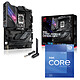 Kit Upgrade PC Core i7-12700KF ASUS ROG STRIX Z690-E GAMING WIFI Carte mère Socket 1700 Intel Z690 Express + CPU Intel Core i7-12700KF (3.6 GHz / 5.0 GHz) 