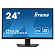 iiyama 23.8" LED - ProLite XU2494HS-B2 Ecran PC Full HD 1080p - 1920 x 1080 pixels - 4 ms (gris à gris) - 16/9 - VA - 75 Hz - HDMI/DisplayPort - Haut-parleurs - Noir