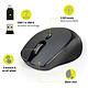 Buy PORT Connect Wireless and silent mouse (black)