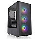 Thermaltake S200 TG ARGB (black) Mid-tower case with tempered glass window and ARGB fans
