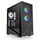 Thermaltake Divider 370 TG ARGB (black) Mid-tower case with tempered glass window and ARGB fans