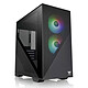 Thermaltake Divider 170 TG ARGB (black) Mini Tower case with tempered glass window and ARGB fans